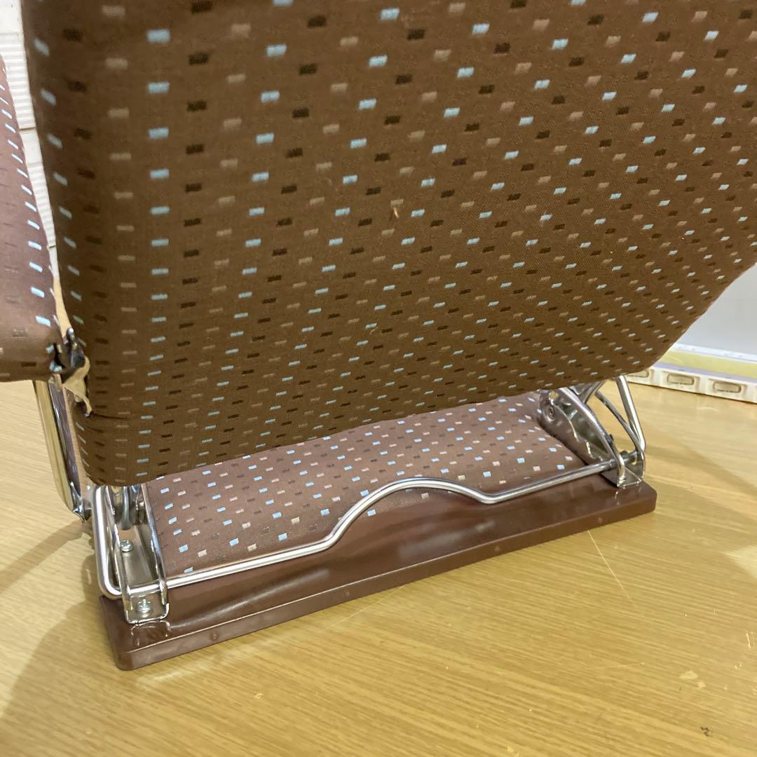 未使用　宮武製作所 座椅子　2個セット　幅約54cm×奥行約51~78cm日本製