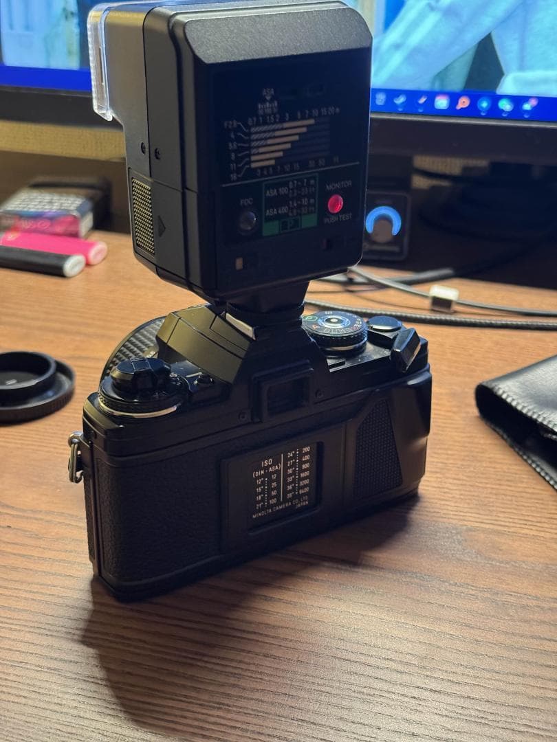 Minolta X-700 + 28mm + フラッシュ