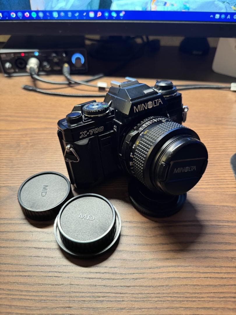 Minolta X-700 + 28mm + フラッシュ