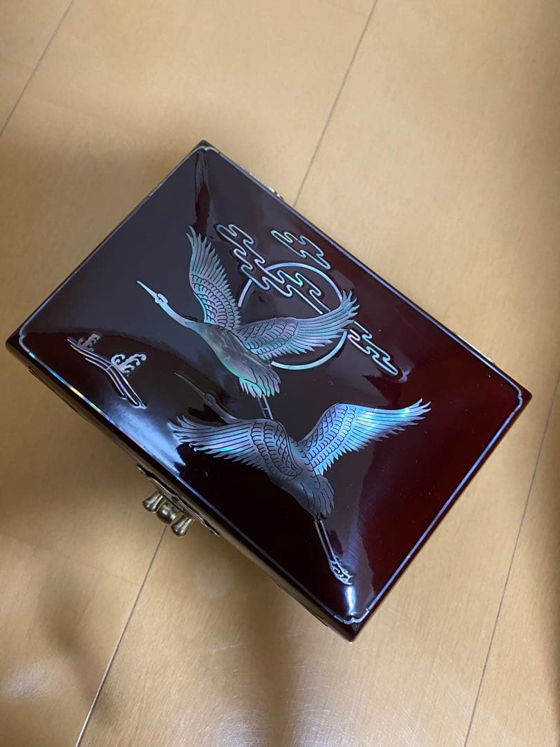 螺鈿細工　ジュエリーボックス　箱　新品
