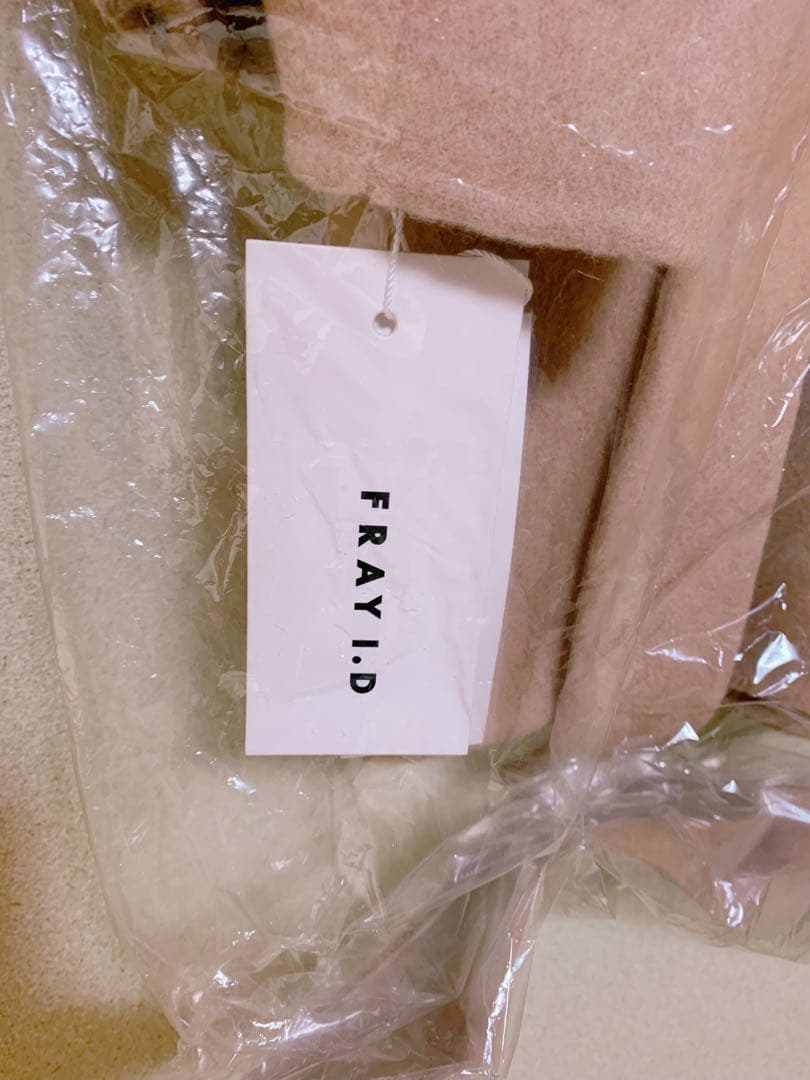 ウールリバーミドルAラインコート　新品未使用タグ付き