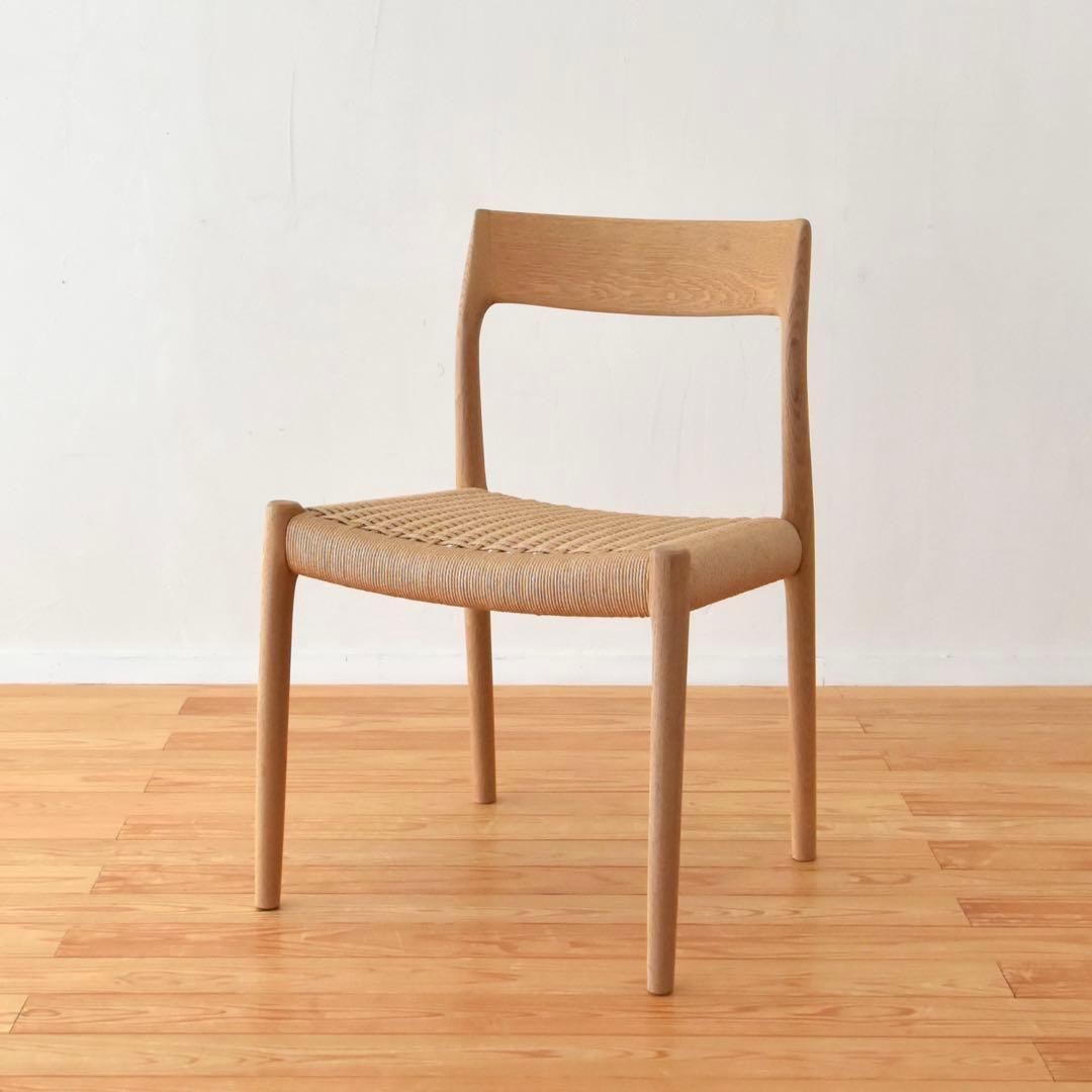 J.L.Moller 『No.77』 Denmark オーク材　モラー　Ab