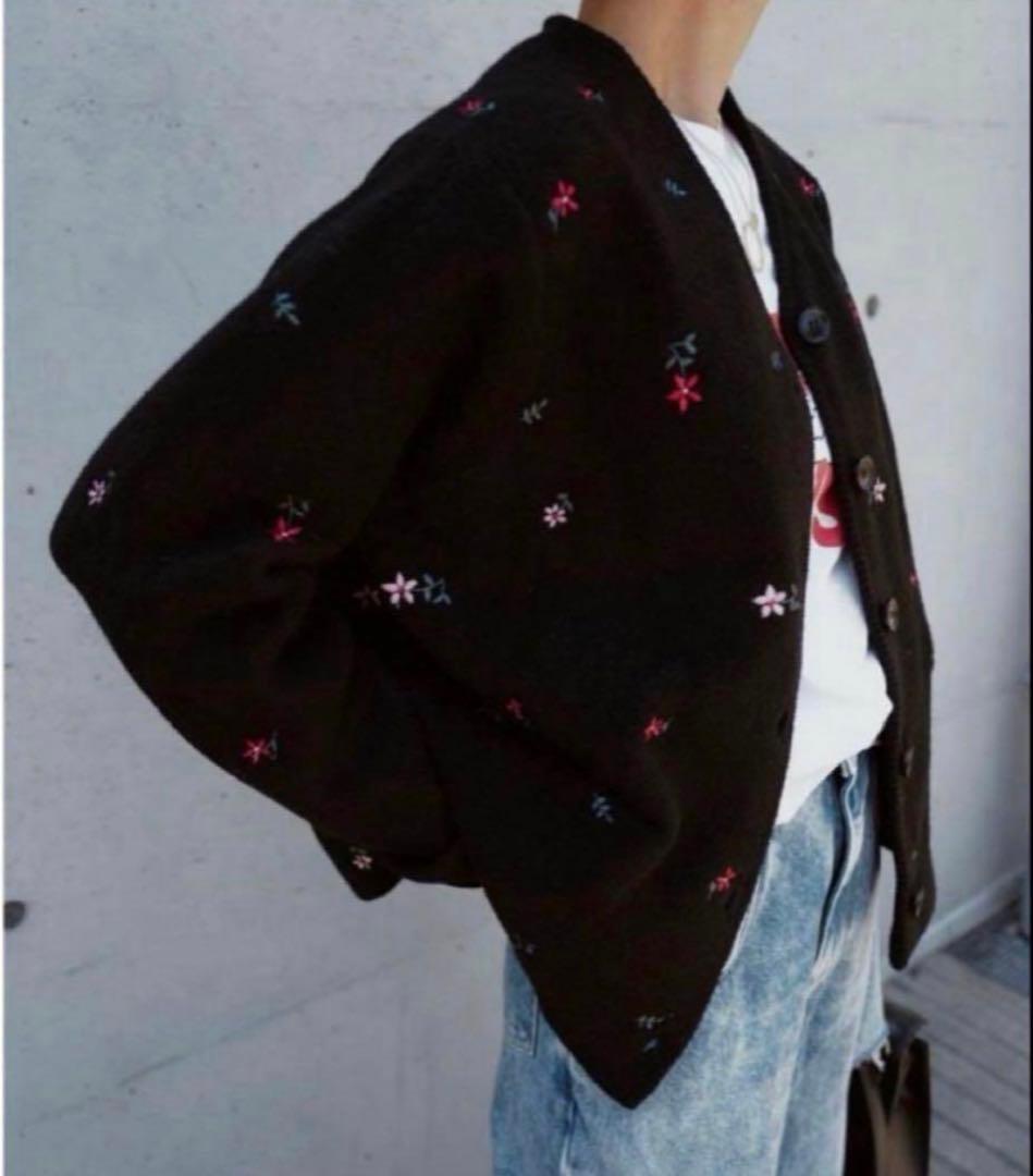 machattエンブロイダリーウールジャケット　マチャット　MACHATT