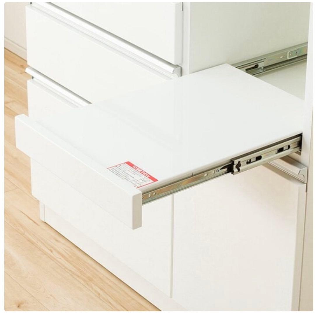 【美品・27日迄最終値下】ニトリ　幅90cm キッチンボード レジューム　食器棚