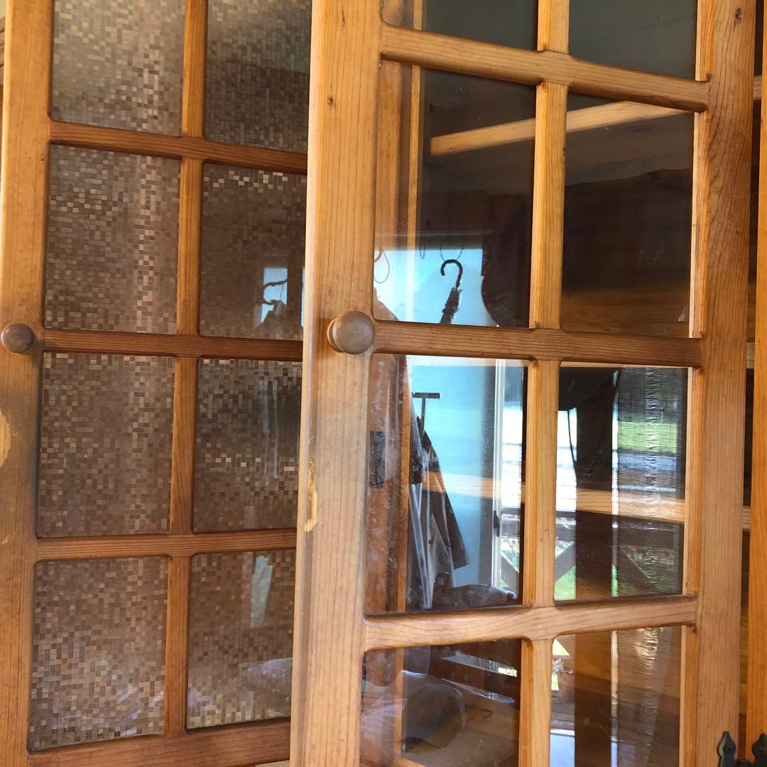 カップボード　ビンテージ　無垢材　120サイズ