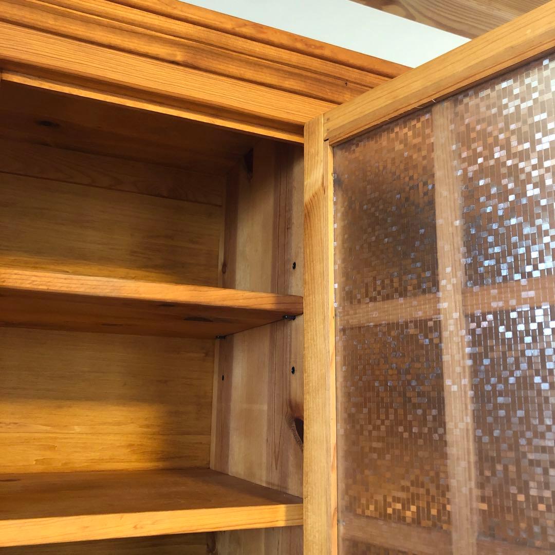 カップボード　ビンテージ　無垢材　120サイズ