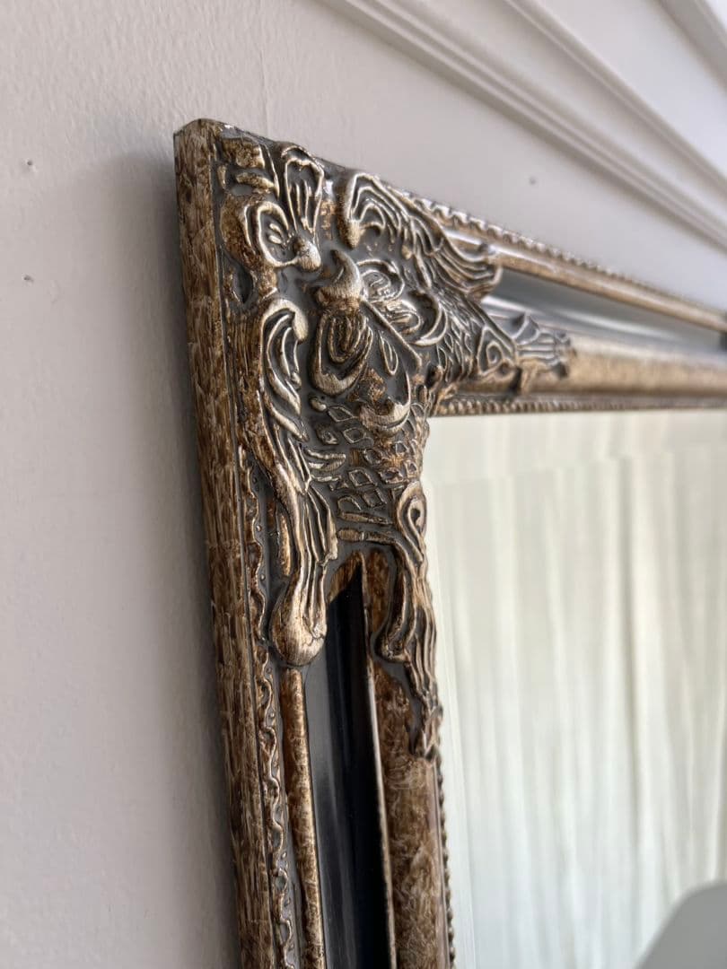 アンティーク調　鏡　フレーム ミラー
