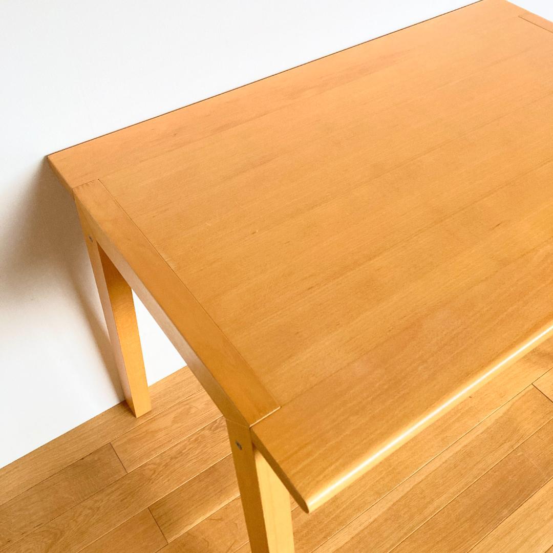 廃盤品　無印良品　ブナ材　デスク　学習机　2010年製　幅100x奥行き65cm