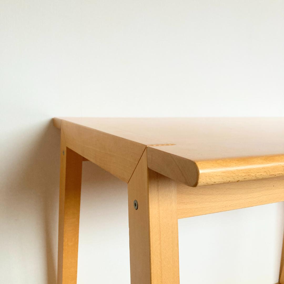 廃盤品　無印良品　ブナ材　デスク　学習机　2010年製　幅100x奥行き65cm