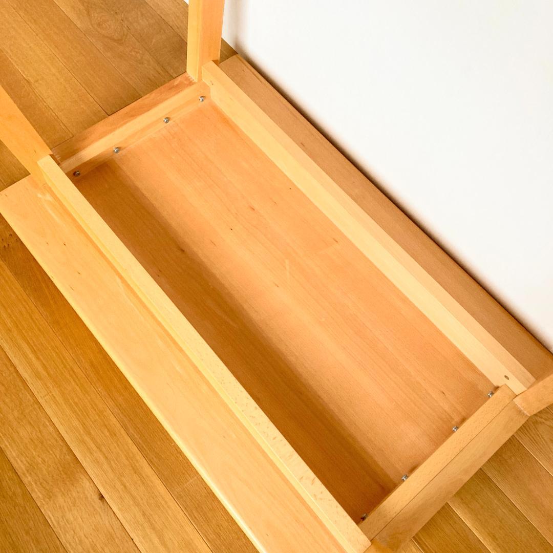 廃盤品　無印良品　ブナ材　デスク　学習机　2010年製　幅100x奥行き65cm