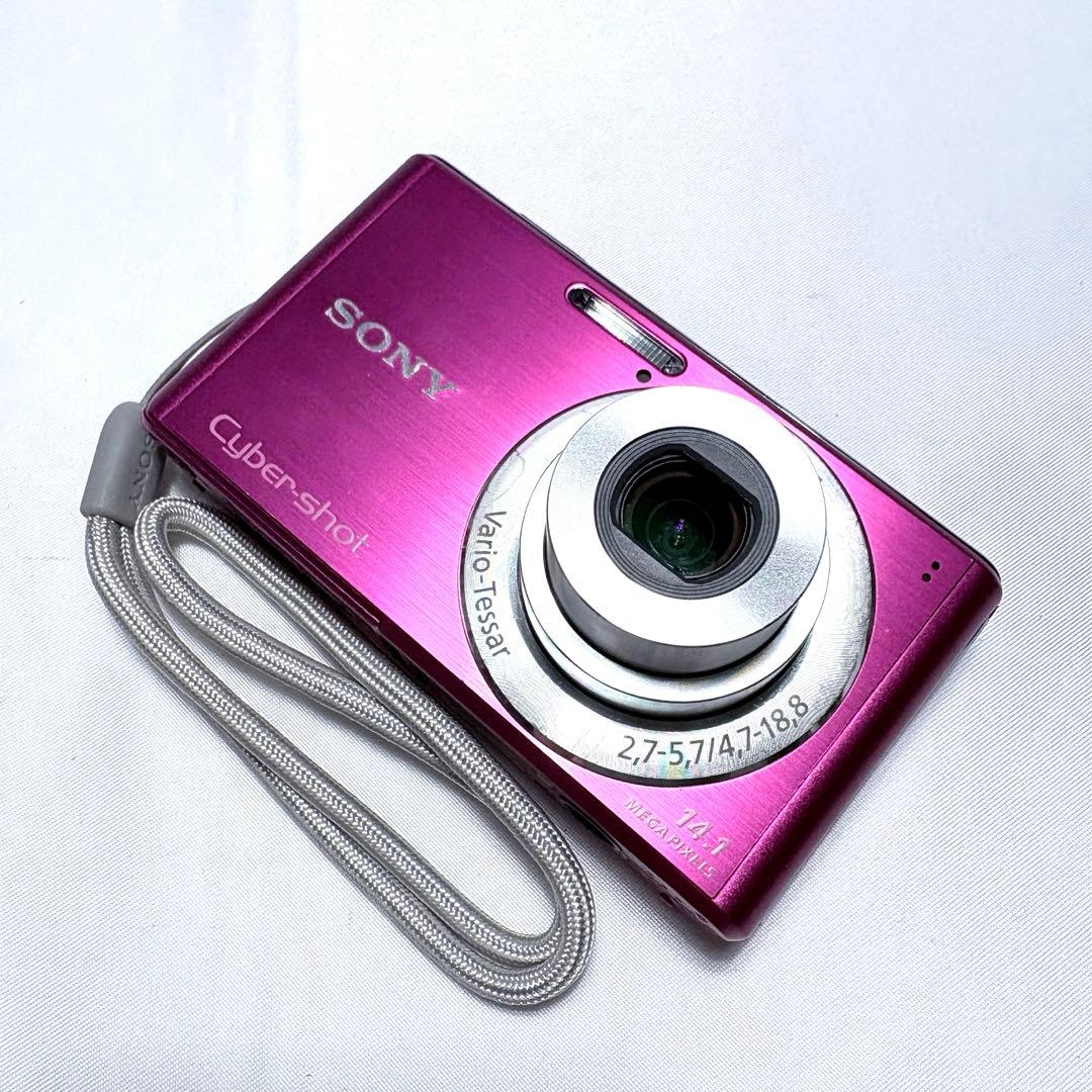 SONY Cyber Shot デジカメ DSC-W530 ピンク