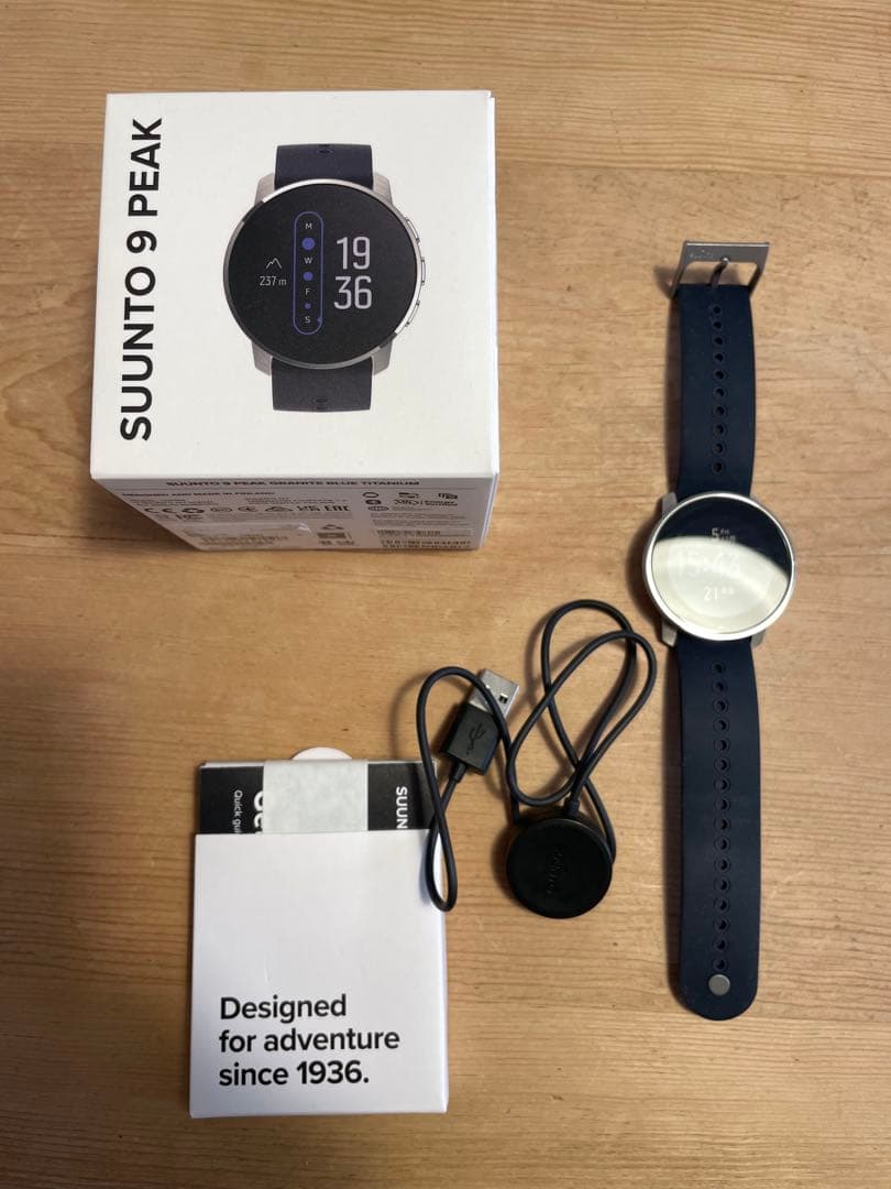 スント　SUUNTO 9 PEAK GRANITE BLUE TITANIUM