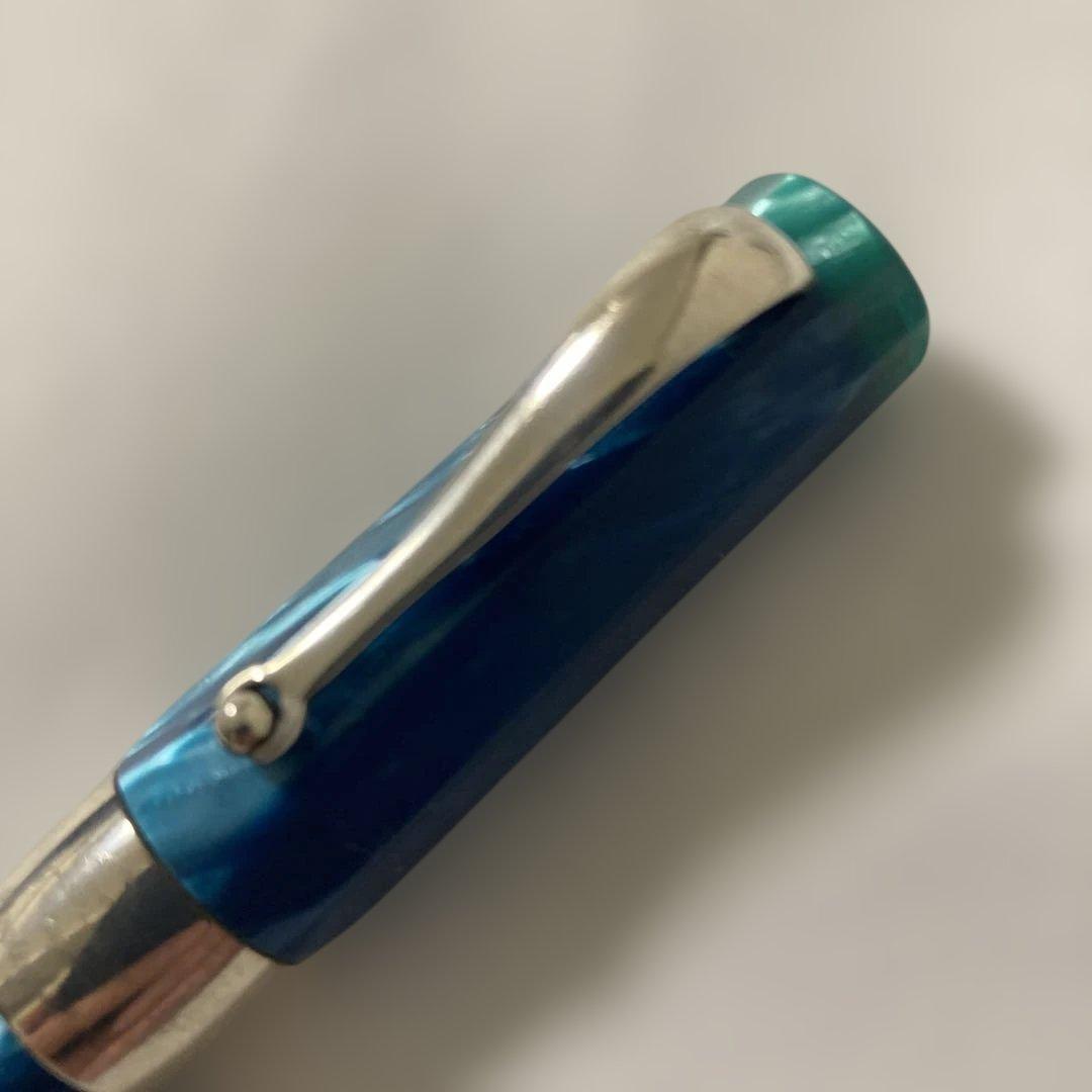 モンテグラッパ シンフォニー ボールペンセルロイドブルーMontegrappa