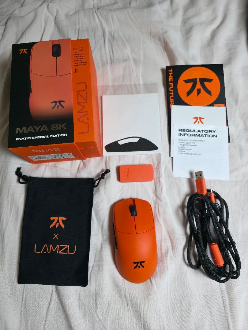 マウス・トラックボール Lamzu MAYA 8K FNATIC SPECIAL EDITION