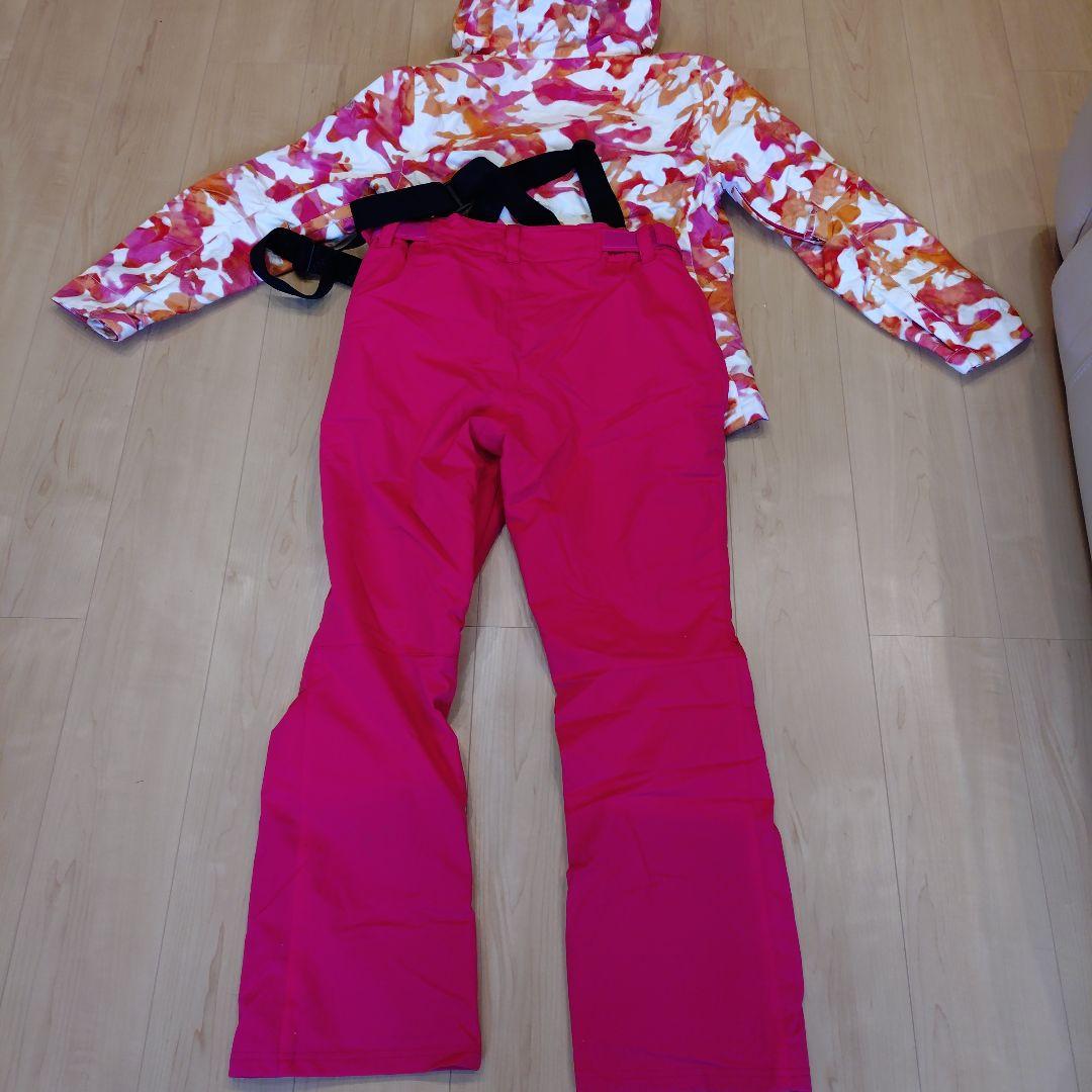 スノーボードウェア ピンク系 カモフラージュ
