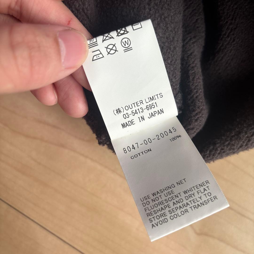 NIGEL CABOURN 20.5oz プルオーバースウェット