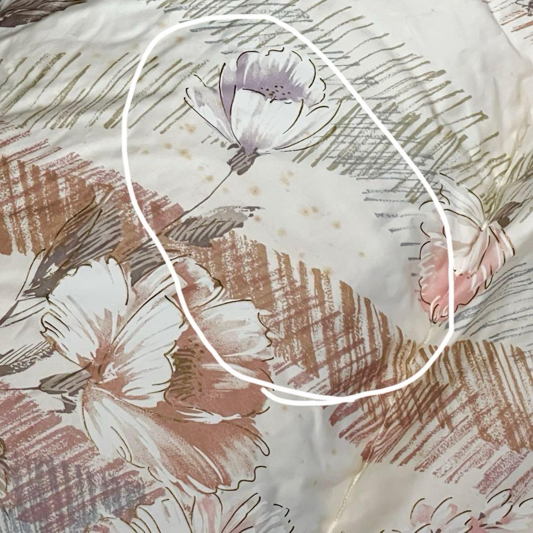 丸八真綿　羽毛掛け布団　シングル　150×210cm