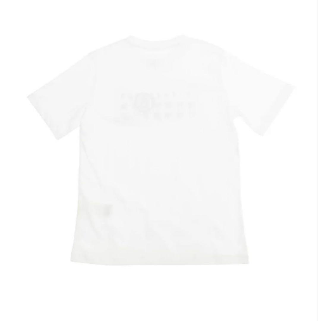 MM6 MAISON MARGIELAホワイト数字プリントTシャツ 半袖 12Y