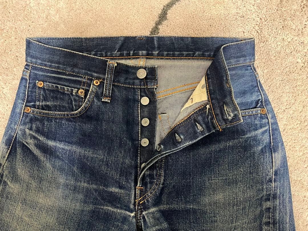 60s LEVI'S リーバイス 501 \"BIG-E\" 前期 Vステッチ
