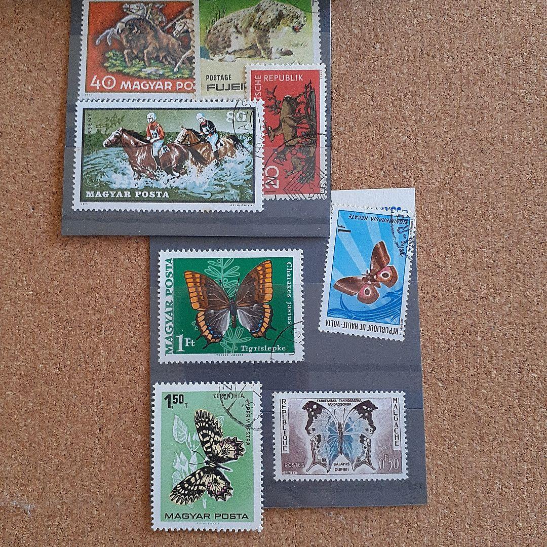 切手コレクション　タンザニア、ケニア、ウガンダ、ミャンマー等未使用・使用済混在