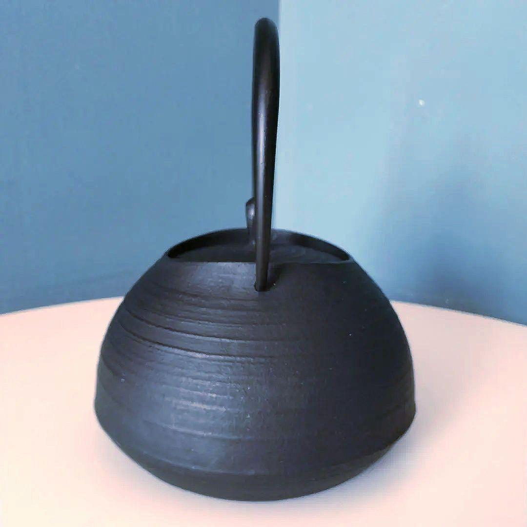 壱鋳堂 南部鉄器 鉄瓶 刷毛目　1.0リットル