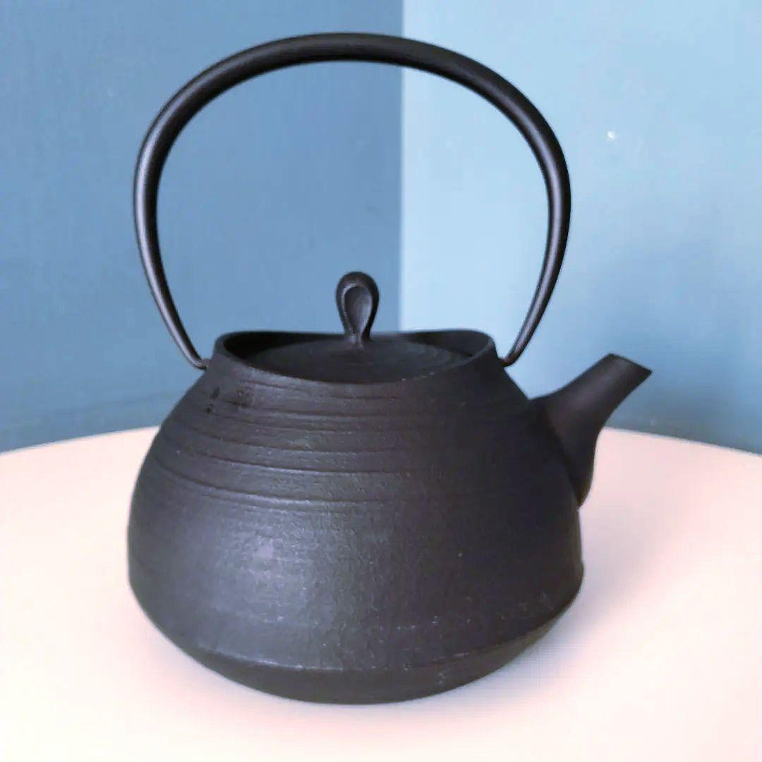 壱鋳堂 南部鉄器 鉄瓶 刷毛目　1.0リットル