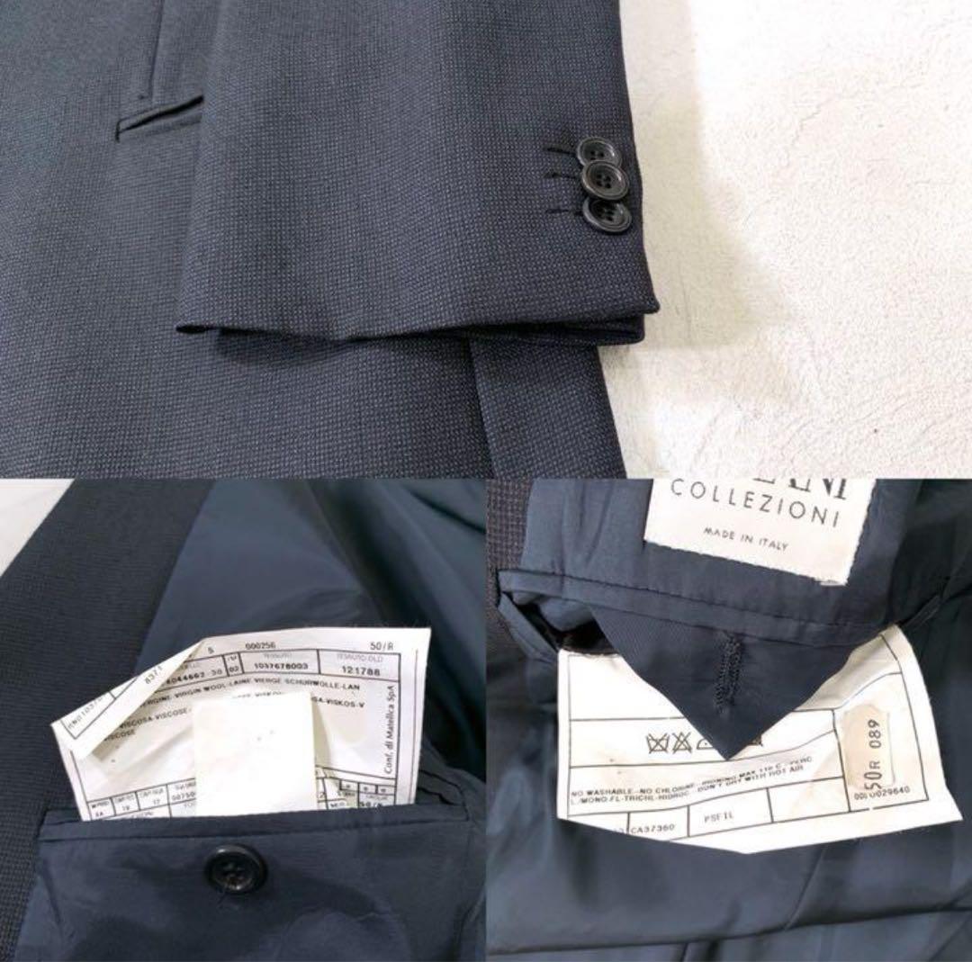 美品 90's アルマーニコレツィオーニ セットアップ イタリア製 秋冬