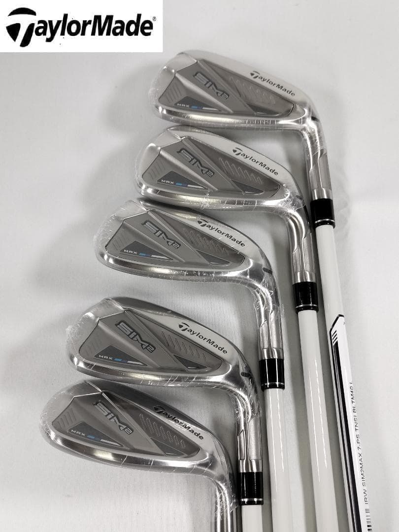 【女性：新品：L】5本S テーラーメイド⭐SIM2MAX TENSEI TM40