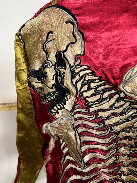 抱き髑髏のスカジャン　箱5