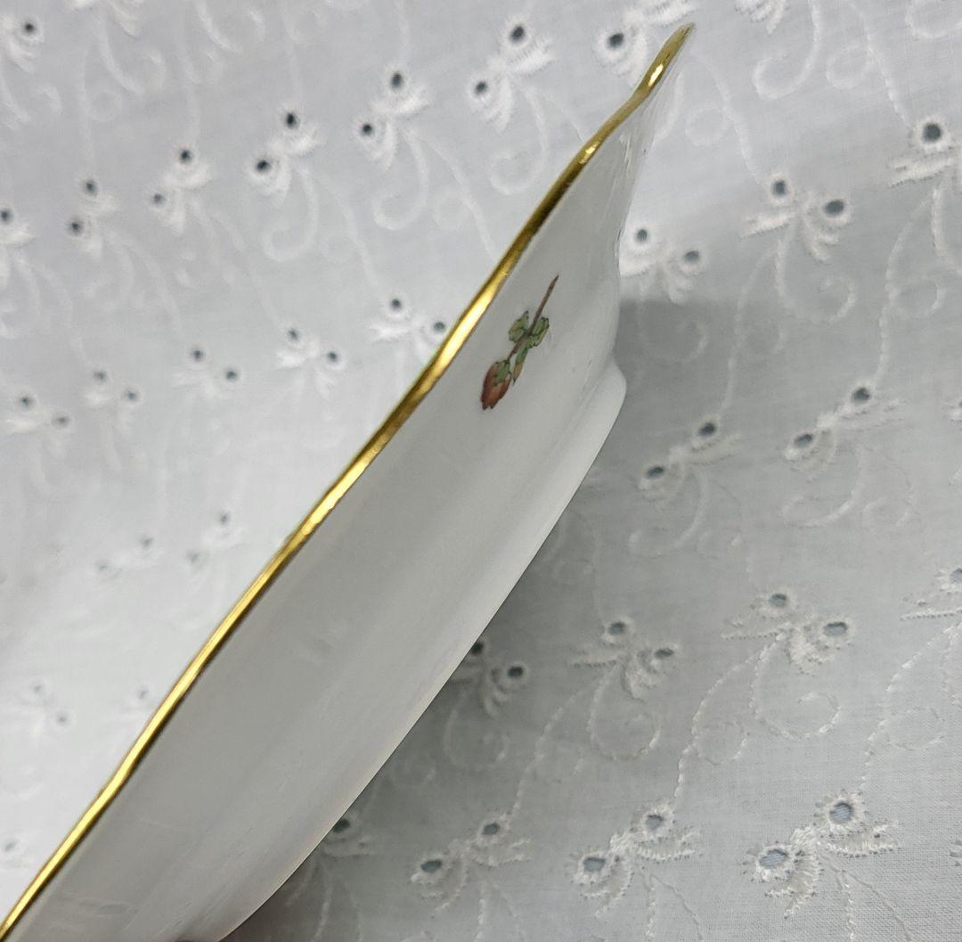 美品✨ヘレンド ヴィクトリアブーケ サラダ デザート プレート17 皿 花蝶③