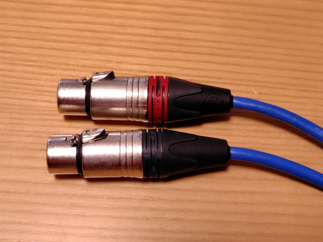 オーディオみじんこ KRYSTAL XLR II 1m 美品 XLR ケーブル