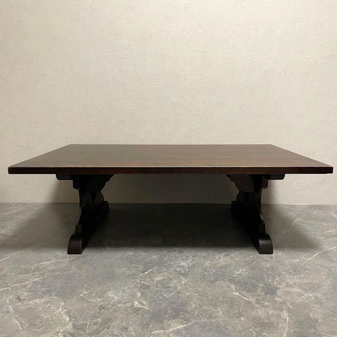 北海道民芸家具　折りたたみ　ローテーブル　センターテーブル　ちゃぶ台