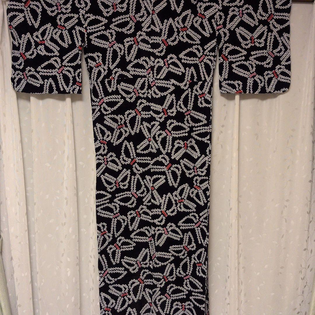 M*K様 有松鳴海絞りの蝶々の浴衣