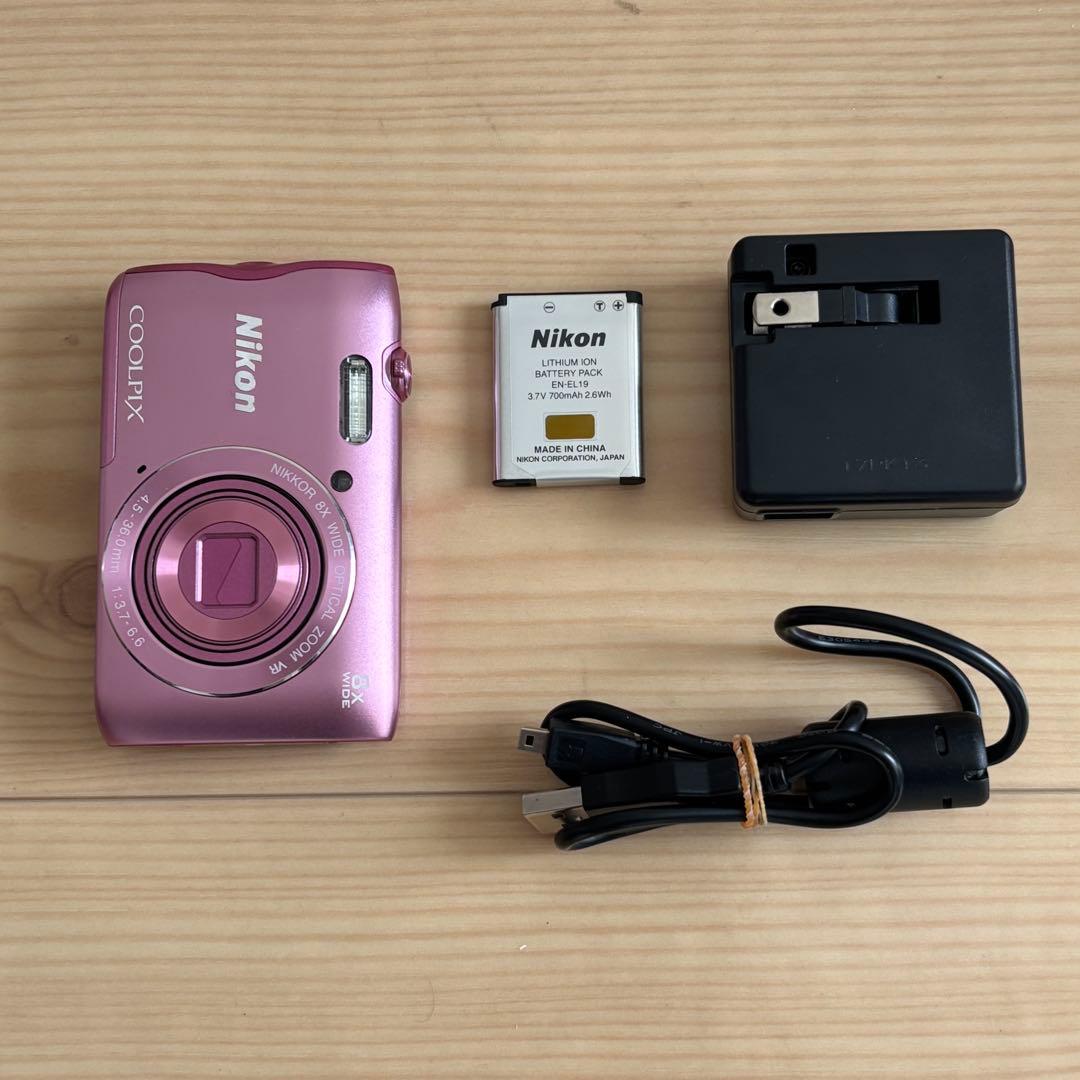 【美品】　Nikon COOLPIX A300 pinkピンク ニコン　ジャンク