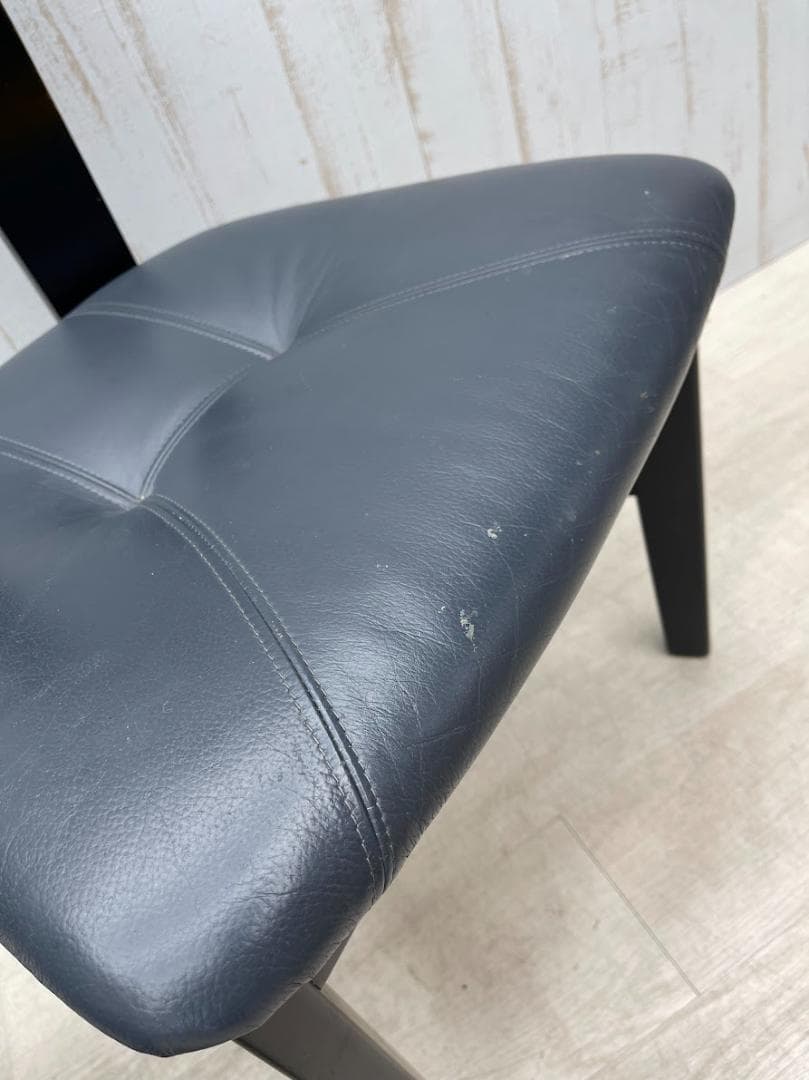 カリモク ダイニングチェア ハイバック 2脚 まとめて アームレス 食卓椅子