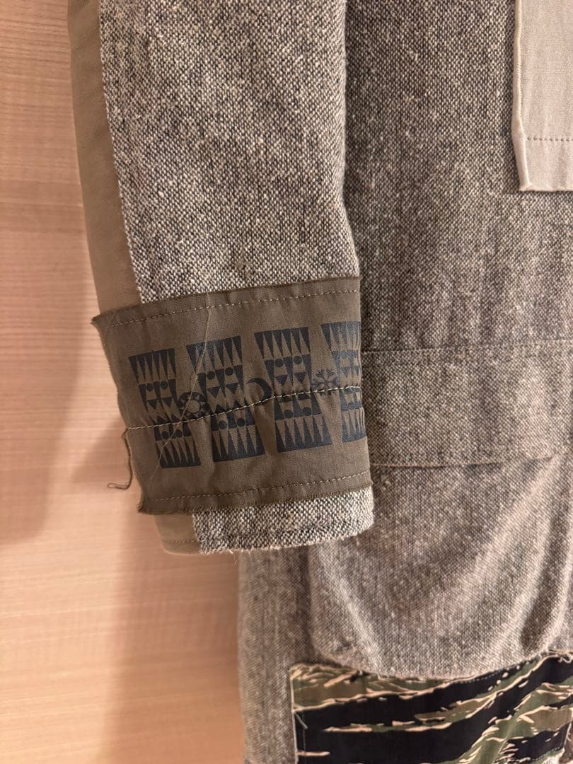 値下げ　パッチグラフモッズコート（And A × DO-LE PROJECT）