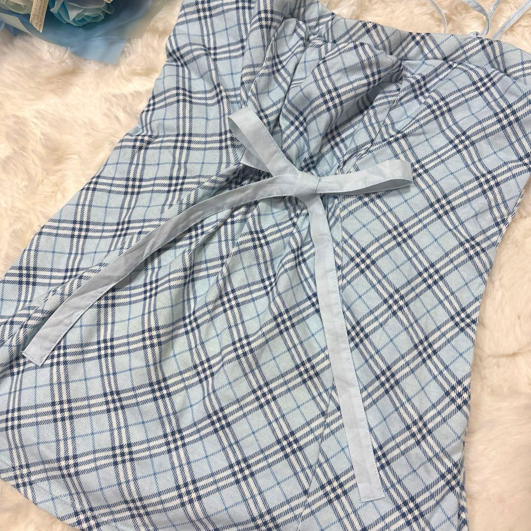 BURBERRY BLUE LABAL ノバチェック ノースリーブ キャミソール
