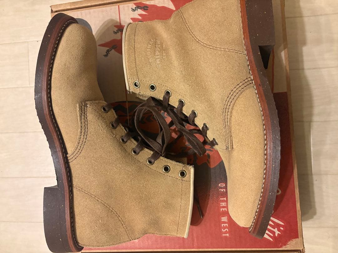 Chippewa チペワ スエードブーツ US8 26cm