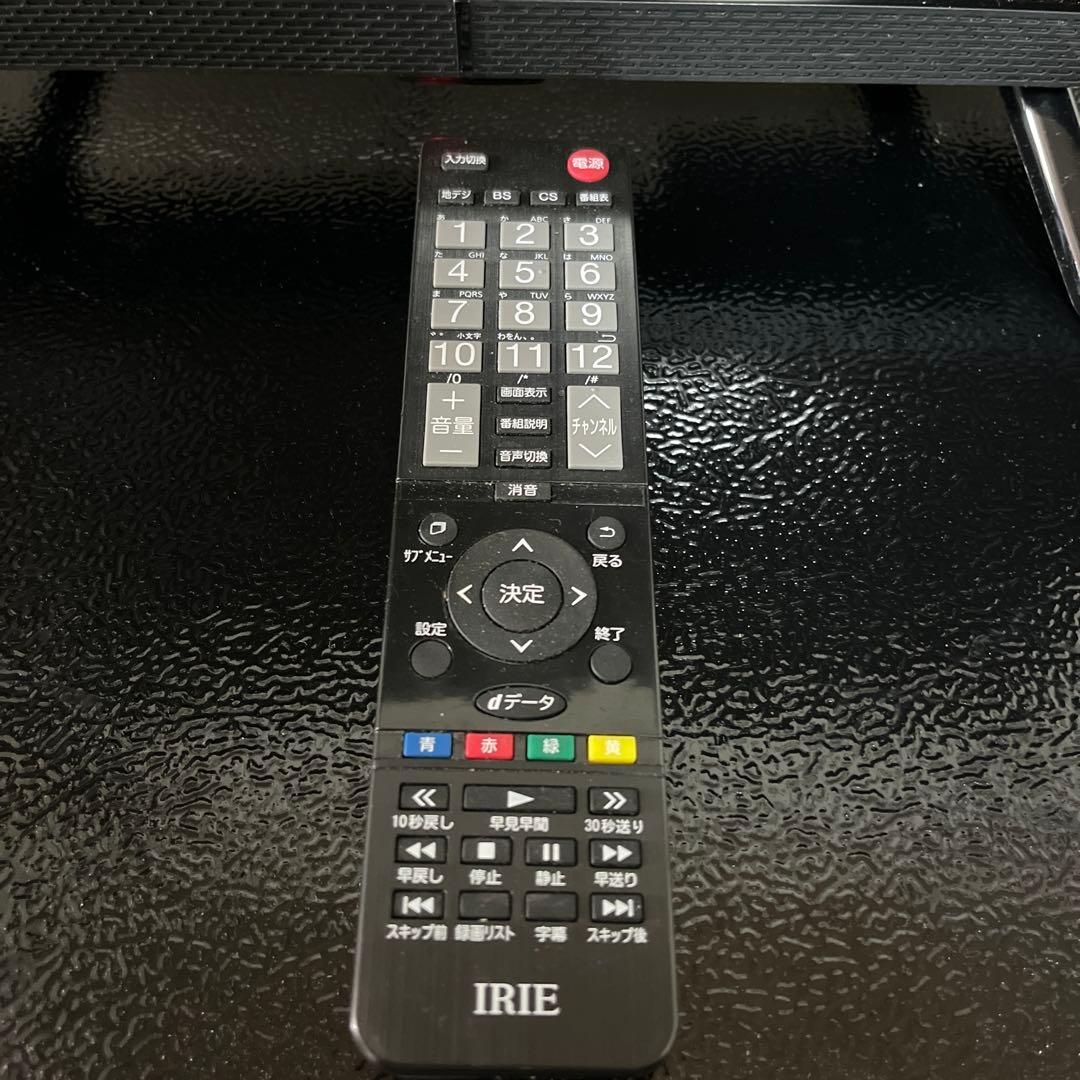 IRIE 24V型 液晶テレビ 本体 リモコン付属