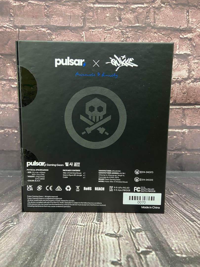 ⚫︎ Pulsar Xlite v4 Mini Quiccs Edition