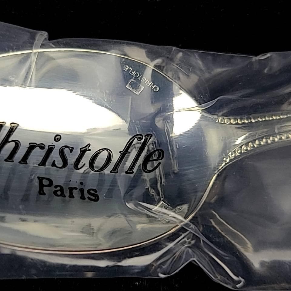 ◆未使用◆クリストフル　パール　8本セット　ケーキフォーク　コーヒースプーン