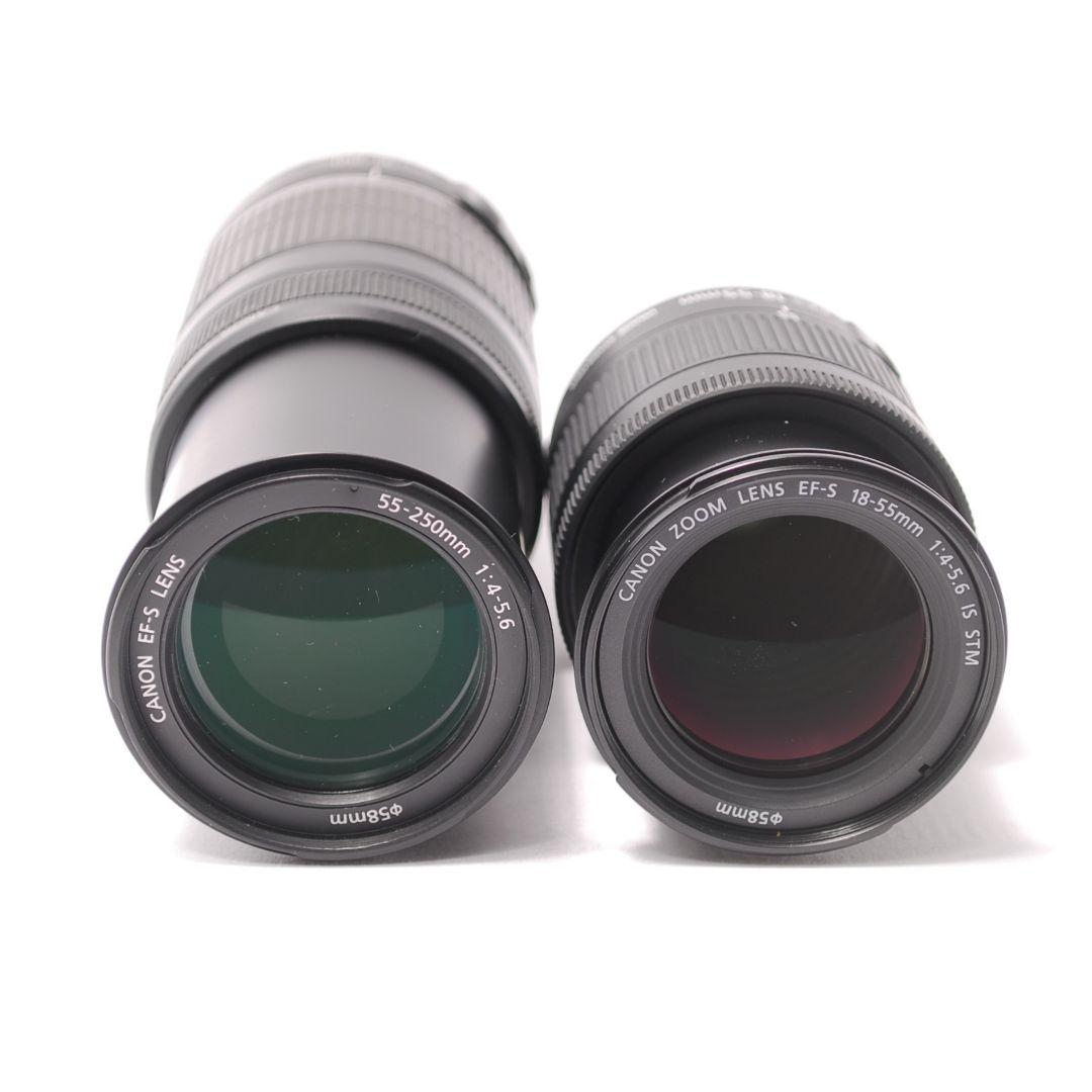 ❤即購入1000円OFF❤キャノン Canon Kiss X8i Wズームセット