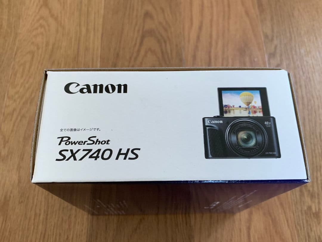 キヤノン SX740HS POWERSHOT ブラック デジタルカメラ 新品