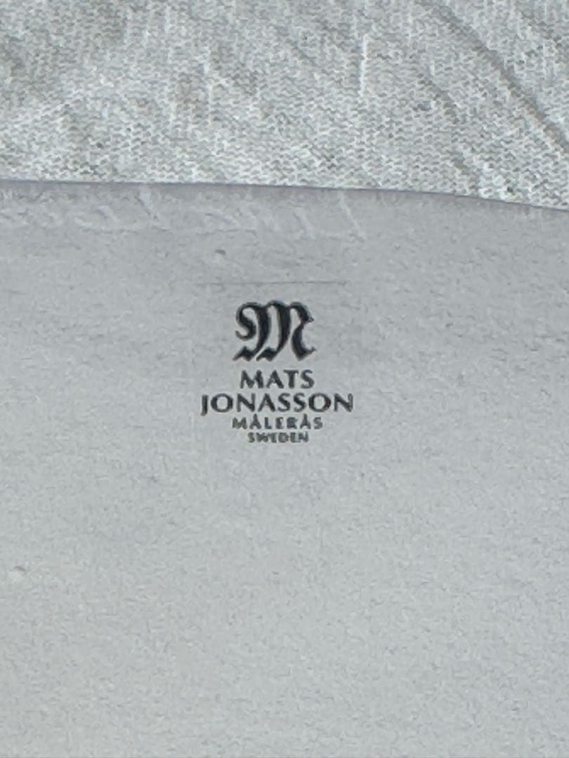 【新品未使用】MÅLERÅS スウェーデン製 クリスタル ガラスボウル