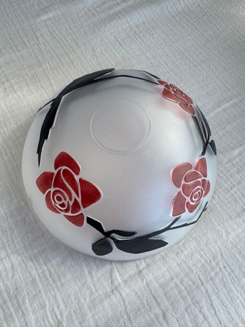 【新品未使用】MÅLERÅS スウェーデン製 クリスタル ガラスボウル