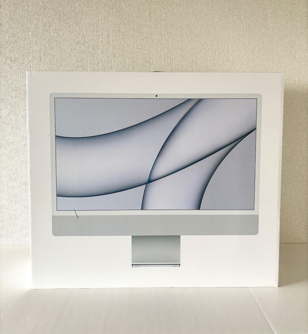 訳あり Apple iMac 24インチ M1 シルバー 8GB/256GB