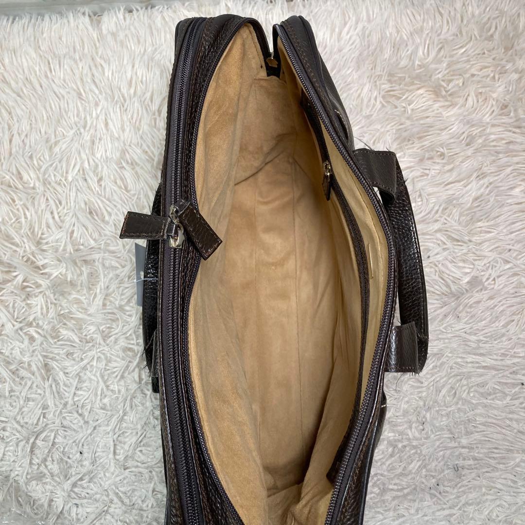 美品　dunhill ダンヒル ビジネスバッグ　ブリーフケース　シボ　2WAY