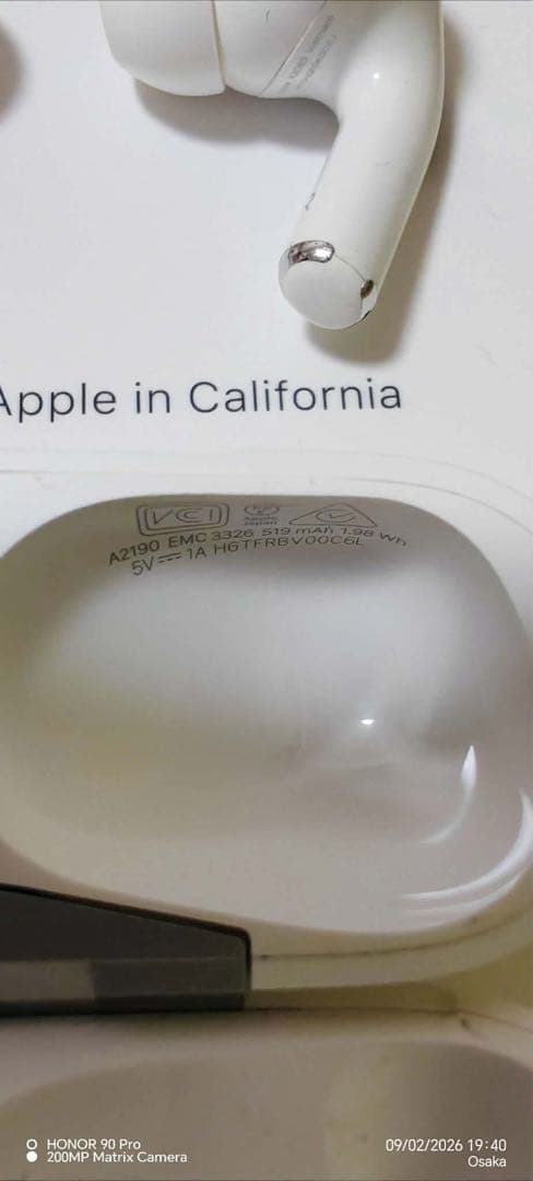 Apple AirPods本体 ホワイト