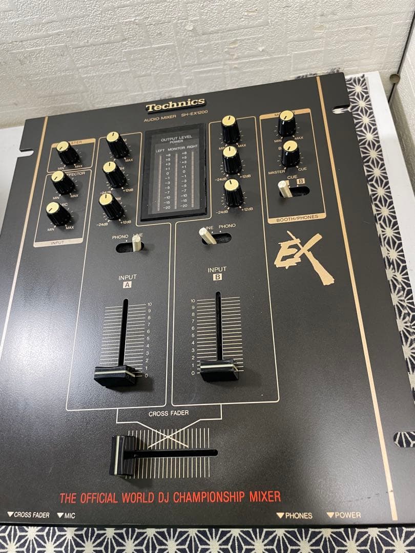 Technics テクニクス　SH-EX1200 メンテナンス　予備CHフェーダ