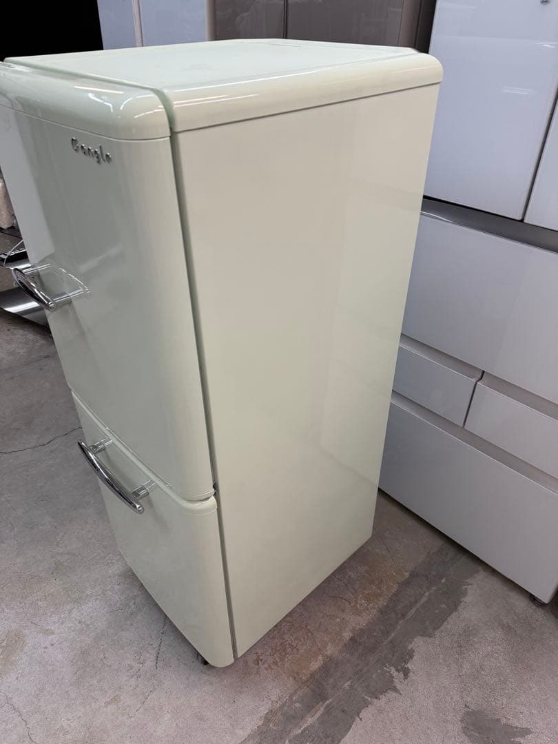 2019年式 149L eangle レトロ風 冷蔵庫 ANGRE151-A1